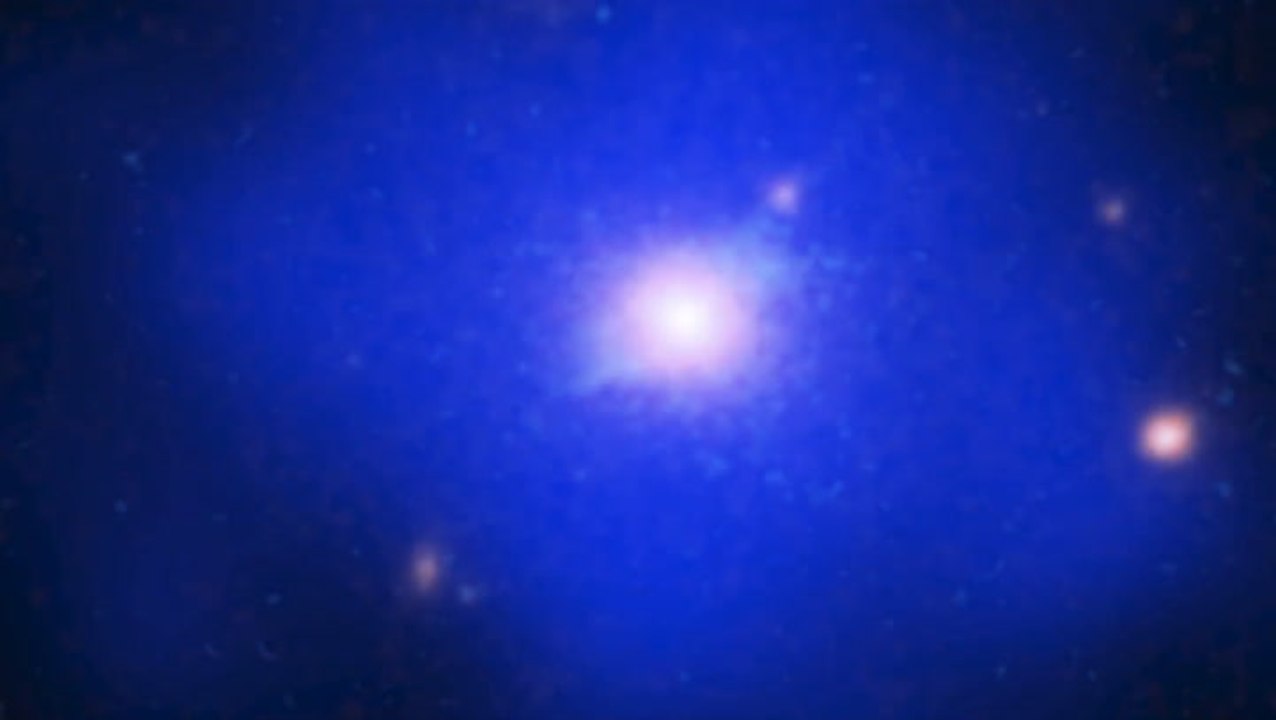 Newly Discovered Galaxy Cluster Is 8.4 Billion...