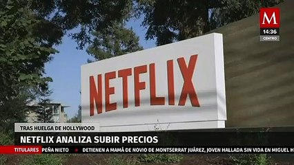 Netflix analiza subir sus precios tras fin de la huelga en Hollywood