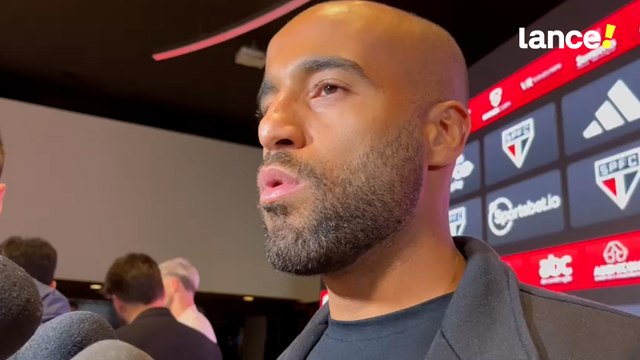 Lucas Moura se diz realizado por voltar ao São Paulo, e evita falar do futuro