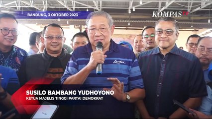 [FULL] Pernyataan Lengkap SBY di Bandung Usai Ketemu Kader Demokrat