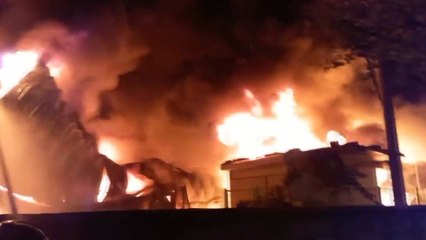 전남 영광 폐기물 처리장서 불...소방 대응 1단계 발령 / YTN