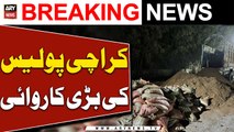 Karachi police ki bari karwai - ARY Breaking News