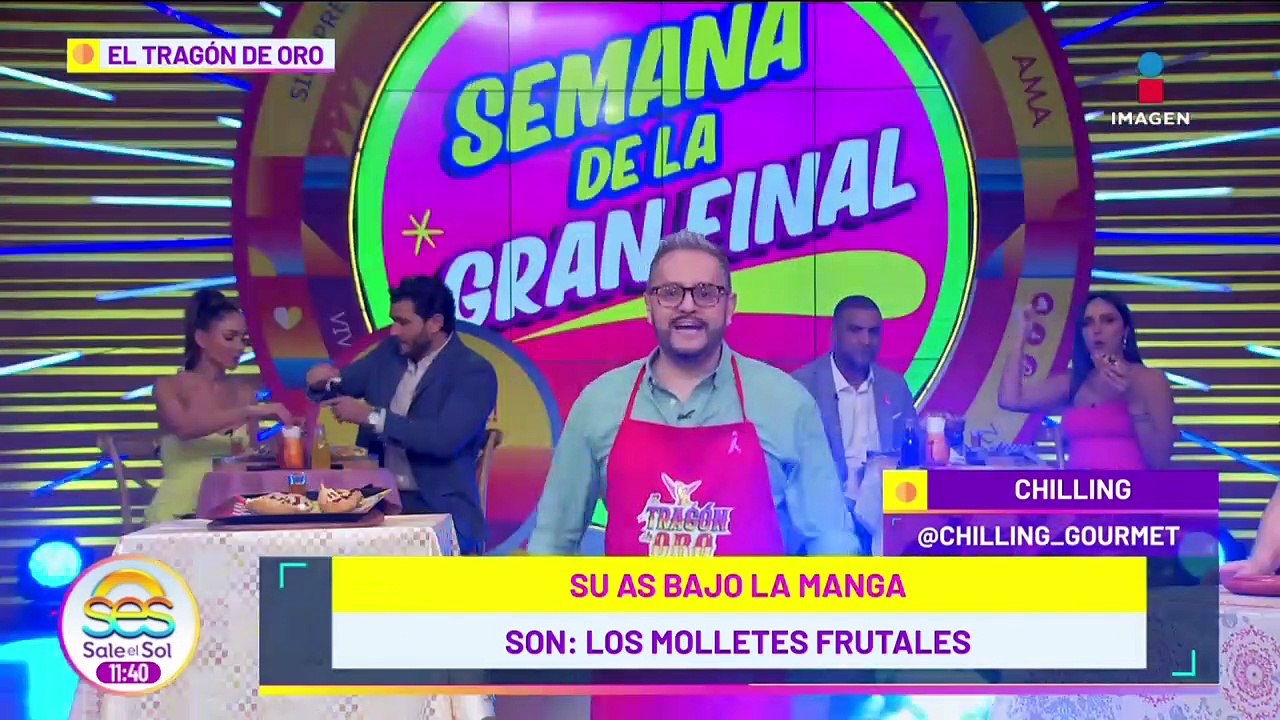 Conoce Molletes Frutales de "Chilling" en "El Tragón de Oro"