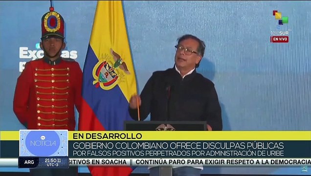 Último Minuto: Estado colombiano ofrece disculpas públicas por falsos positivos