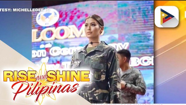 TALK BIZ | Miss Universe PH 2023 Michelle Dee, malapit nang maging isang ganap na PH Air Force reservist
