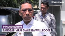 Viral di Medsos Tanggul Raksasa Pembatas Laut Muara Baru Bocor, Ini Tanggapan Pj Gubernur DKI