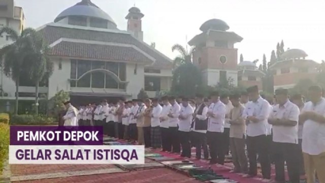 Musim Kemarau, Pemkot Depok Gelar Salat Istisqa Minta Turun Hujan