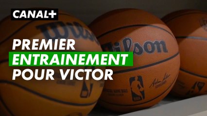 Semaine UN1QUE - Victor Wembanyama premier entrainement