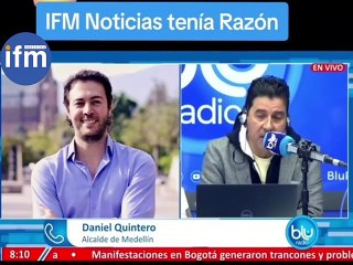 Quintero desmiente a IFMNOTICIAS en BLU RADIO