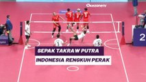 Highlight Asian Games 2023: Dikandaskan Myanmar, Tim Sepak Takraw Putra Indonesia Rengkuh Perak