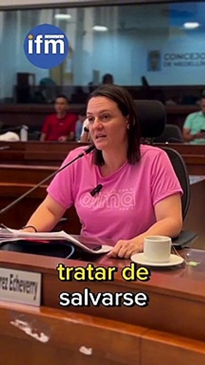 Concejal Claudia Ramírez lanza duros señalamientos contra Daniel Quintero