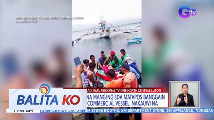 Mga nakaligtas na mangingisda matapos banggain umano ng isang commercial vessel, nakauwi na | BK