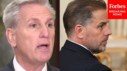McCarthy Lists The New Allegations About Hunter Biden That Came Out When During His Time As Speaker