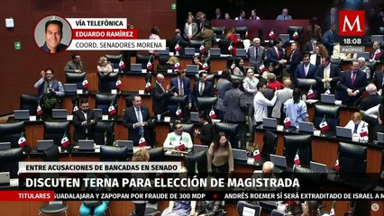 Eduardo Ramírez asegura que rechazo a terna para TEPJF fue por falta de idoneidad