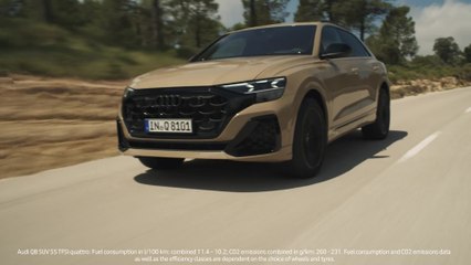 Audi Q8 Driving Trailer