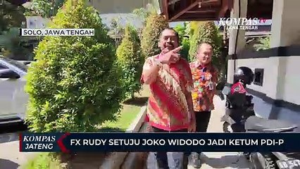 FX Rudy Setuju Joko Widodo Jadi Ketum PDI-P