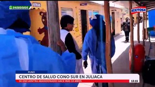 Puno: Centro de Salud Cono Sur en Juliaca se encuentra abandonado hace más de 13 años
