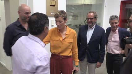 ELISA AGUILAR visita EL DIARIO AS