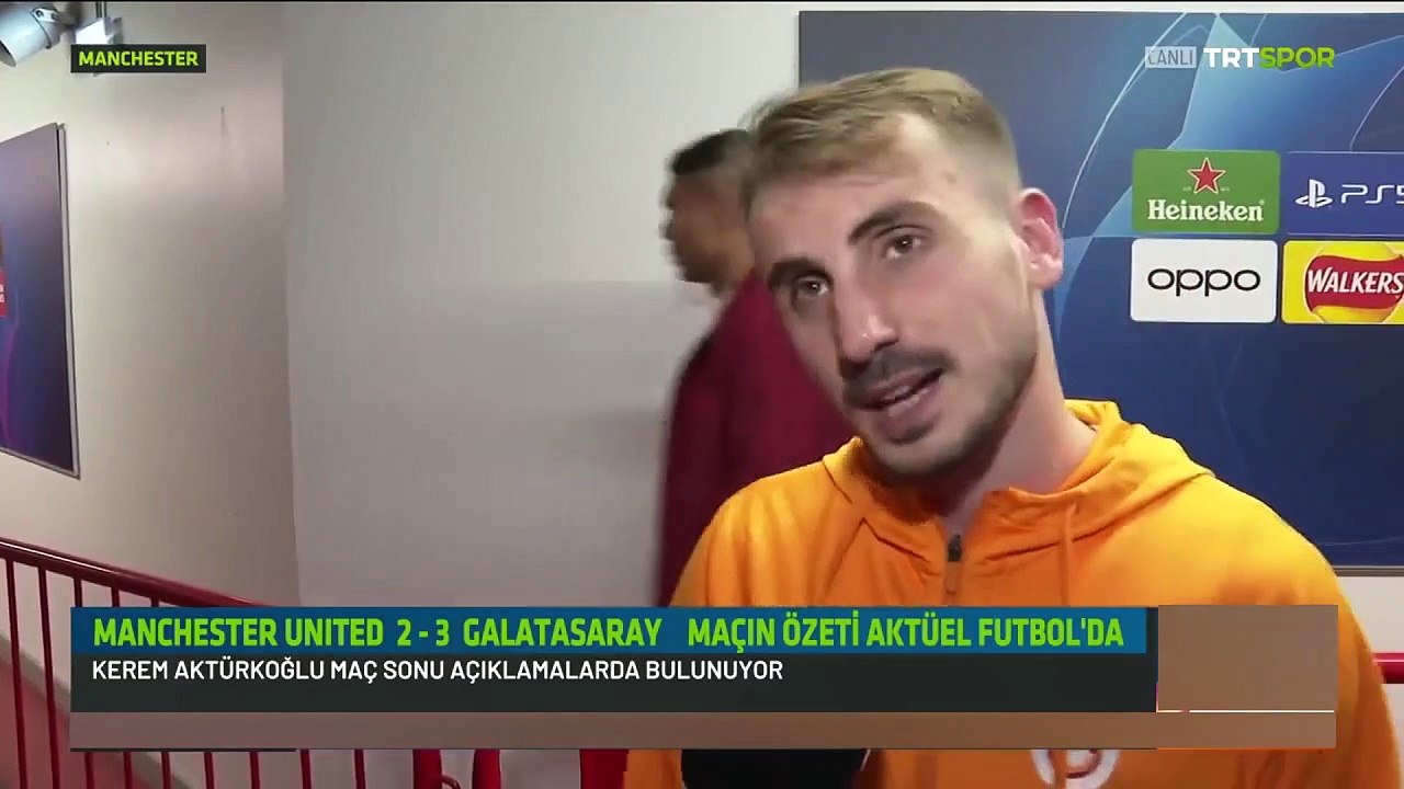 Quel genre de mots sont-ce, Kerem ! Envoyer un message aux supporters de Galatasaray après l'énorme victoire en Ligue des Champions