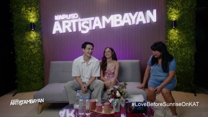 ArtisTambayan: ChesVin gives a hint about their characters in 'Love Before Sunrise!'