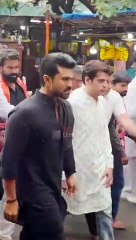 Ram Charan Spotted At Siddhivinayak Temple