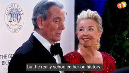 Melody Thomas Scott & Eric Braeden Just Had The Sweetest Interaction On Set