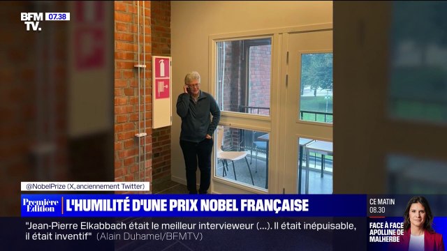 L'humilité d'Anne L'Huillier après avoir appris qu'elle était lauréate du prix Nobel de physique