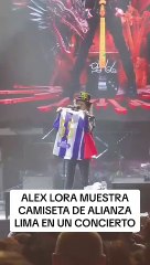 "El más grande, raza": Álex Lora llena de elogios a la camiseta blanquimorada de Alianza Lima