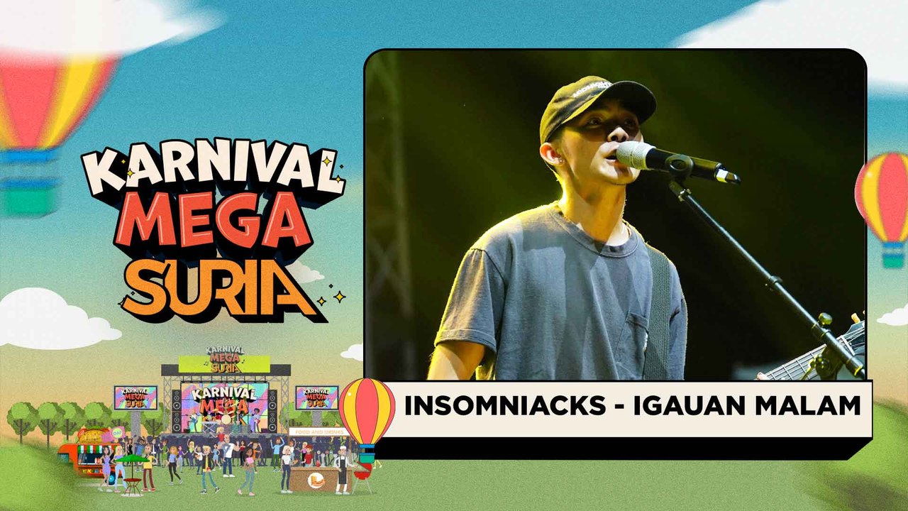Insomniacks - Igauan Malam (LIVE) | Konsert Karnival Mega SURIA