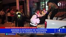 Feminicidio en Arequipa: estudiante de enfermería es asesinada de 14 puñaladas