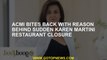 ACMI bites back with reason behind sudden Karen Martini restaurant closure