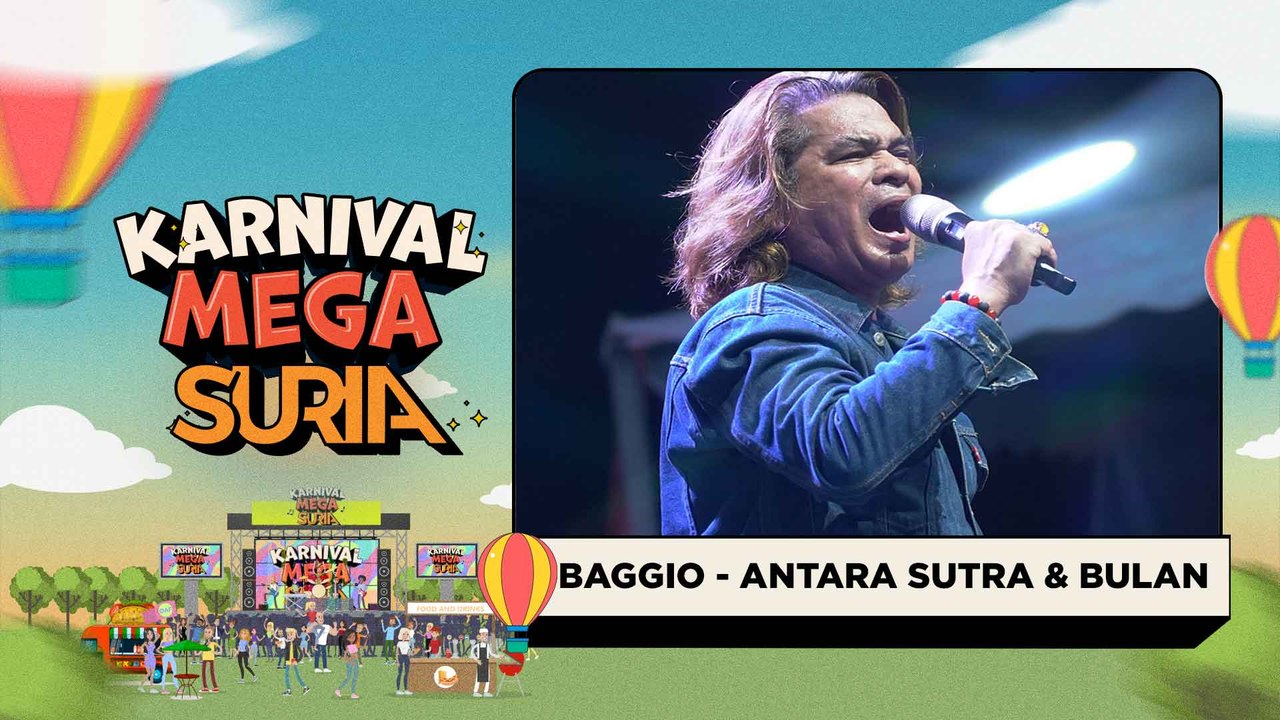 Baggio - Antara Sutra dan Bulan (LIVE) | Konsert Karnival Mega SURIA