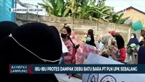 Ibu-Ibu Demo, Protes Debu Batu Bara PT PLN UPK Sebalang Sebabkan Masalah Kesehatan