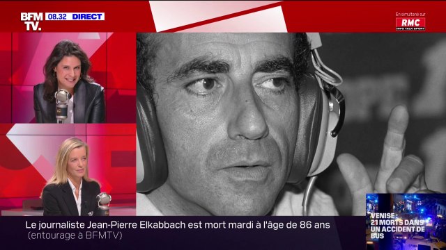 Je repense à ses encouragements, toujours pour les jeunes : l'hommage d'Apolline de Malherbe à Jean-Pierre Elkabbach