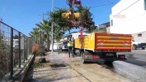 Bodrum Belediyesi Gümbet Mahallesi'nde Temizlik Çalışmalarına Devam Ediyor