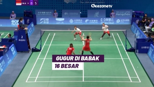 Highlight Asian Games 2023: Febriana Dwipuji/Amalia Cahaya Dikandaskan Ganda Putri Peringkat Satu Dunia