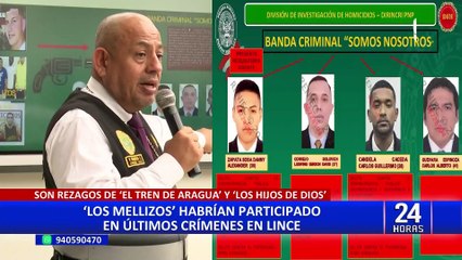 'Los Mellizos' habrían participado en los últimos crímenes en Lince