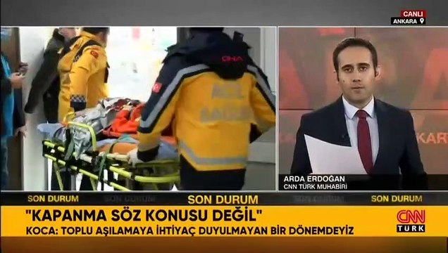 Fahrettin Koca'dan Eris varyantı açıklaması: Kapanma gibi toplu tedbirler artık söz konusu değil