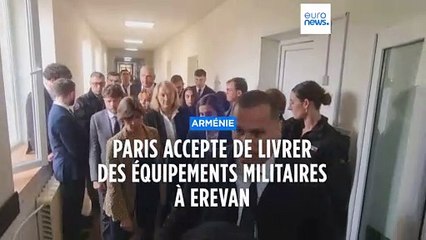 La France a "donné son accord" pour la livraison de matériel militaire à l'Arménie