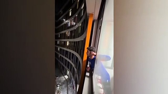 Une célébration sans précédent dans le dortoir des étudiants après le but qui a valu à Galatasaray la victoire en Ligue des Champions