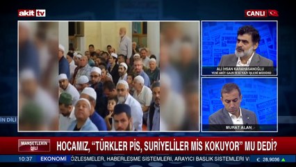 Türkler pis, suriyeliler mis kokuyor mu dedi? Sözcü ayrımcılık peşinde!