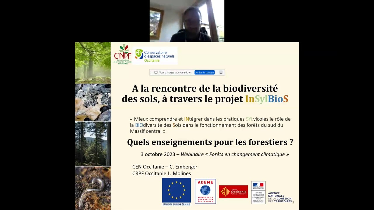 Webinaire #23 forêt et changements climatiques