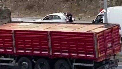 E-5’i kapatıp birbirlerine girdiler