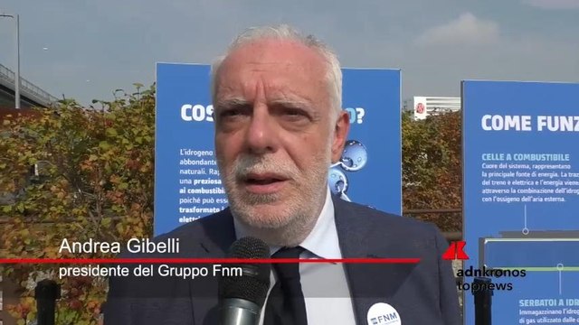 Mobilità: Gibelli (Fnm), '‘Regione Lombardia ha subito sposato idea del treno a idrogeno’