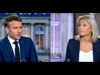 Anne-Sophie Lapix saluée par les internautes pour son interview cash d’Emmanuel Macron