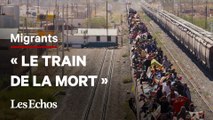 Un train de migrants tente de rejoindre la frontière entre le Mexique et les Etats-Unis