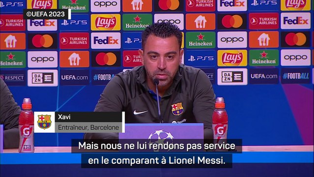 Xavi ne veut pas comparer Yamal et Messi