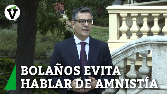Bolaños también evita hablar de amnistía
