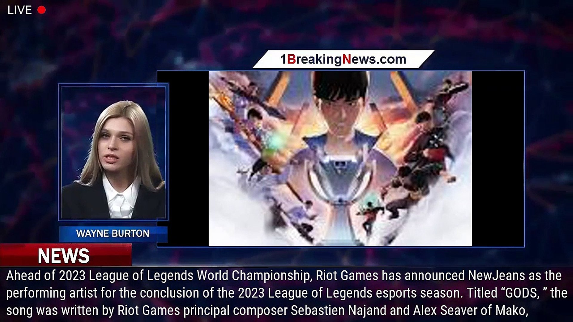 NewJeans 2023 'League of Legends' World Championships Anthem GODS