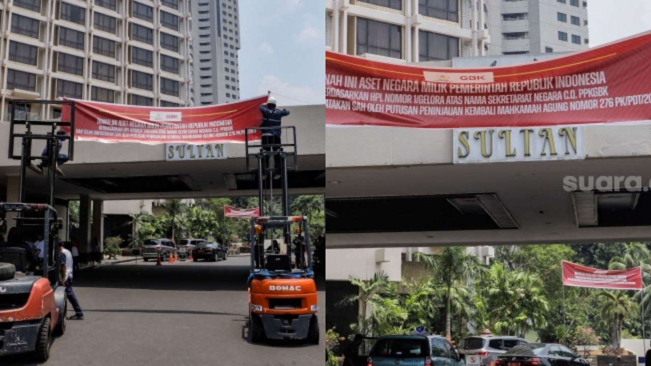 Hak Guna Bangunan Habis, Hotel Sultan Dikosongkan Paksa #Shorts